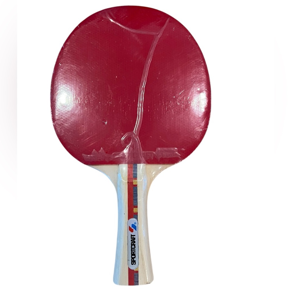Sportcraft Contender Table Tennis Ping Pong Paddle #19127 NEW in plastic